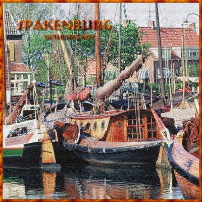 ６０年代の想い出：　Spakenburg Netherlands　　　オランダの漁村、スパケンバーグ