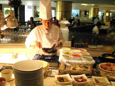 Bangkok　Dusit Thani デュシットグランドルーム　クラブフロアと朝食