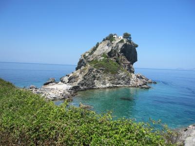 ギリシャの旅５　スコペロス島とスキアトス島