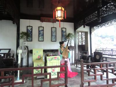 2011  上海･蘇州　激安旅行　世界遺産の留園　と　雨の三国城
