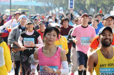 東京マラソン2011年　～　追っかけ観戦記