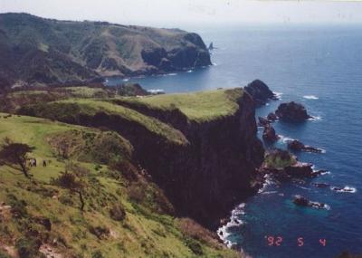 90年代の弾丸離島の旅1992.5　　「歴史文化と断崖絶壁の島」　　　～隠岐諸島・島根～