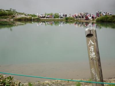 八方尾根自然研究路はサニーだったのに