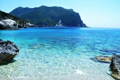 お友達家族も一緒にギリシャコルフ島（ケルキラ島）ヴァケーション