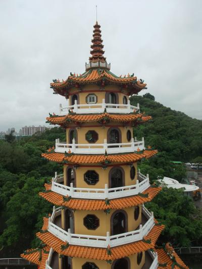 初台湾 高雄 雨にあう