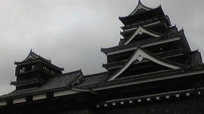 記録的な大雨の熊本城！