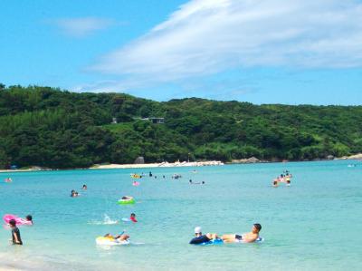海を求めて　in 土井が浜海水浴場 （山口県）