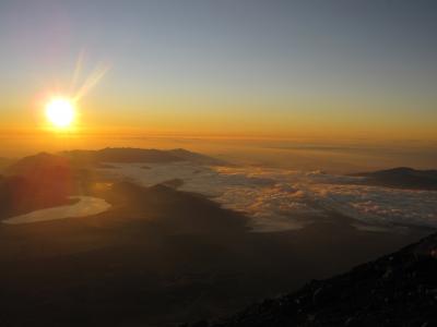 富士山御来光