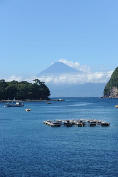 西伊豆を北上⑤沼津市戸田から見た富士山