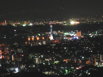 夜景を求めて  in 下関 【火の山公園訪問】