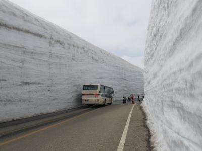 雪の立山＆黒部ダム　おまけ善光寺