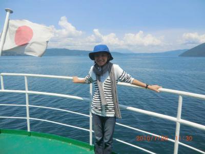 ◆初夏の北海道満喫ドライブ旅行◆その3:洞爺湖汽船クルーズ・中島(大島)ハイキング