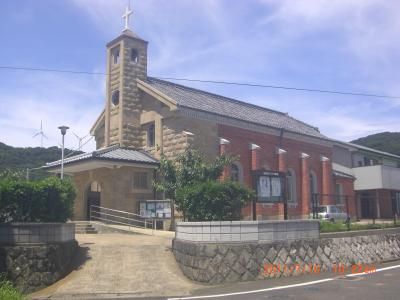 九州４日目　平戸島、生月島の教会と隠れキリシタン博物館見学、九十九島から長崎へ。