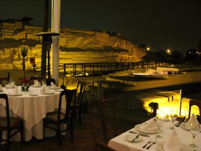 ペルー紀行（２）　恋人達の公園とワカ・プクヤーナの遺跡レストラン～リマ、ミラフローレスの夜