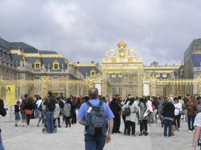 なんか風景がかわってたヴェルサイユ宮殿