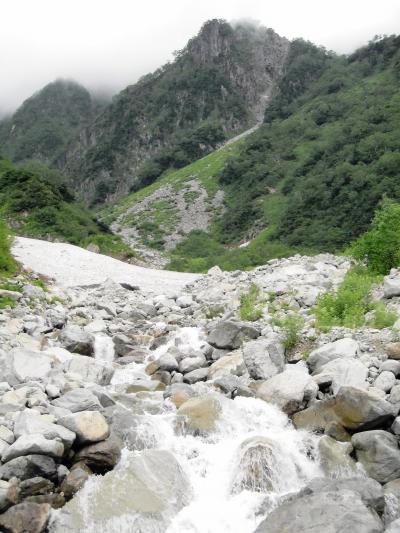 北アルプス　双六岳・三俣蓮華岳登山　１日目