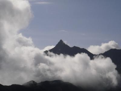 北アルプス　双六岳・三俣蓮華岳登山　3日目