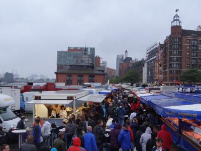 ドイツ北部あっちこっち～今回もレンタカーで走りました（１０）～ハンブルク・フィッシュマルクト～