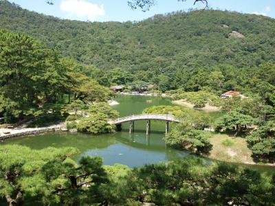 青春18きっぷ　高松　栗林公園