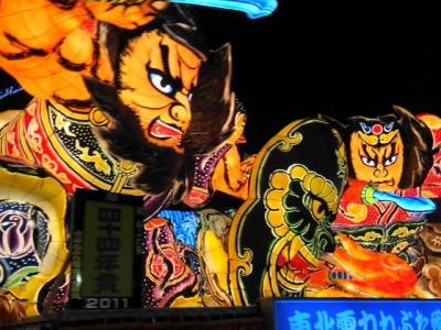 仔猫といっしょ計画（北東北旅行２０１１　１日目 青森ねぶた祭編）