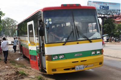 '11シェムリアップ～バンコク バスの旅