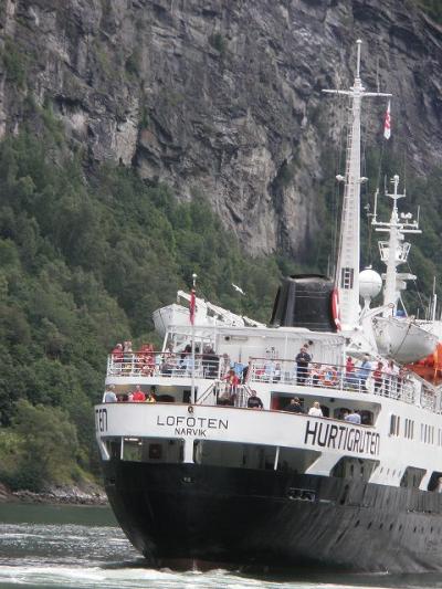 ２０１１夏フィヨルドめぐり　ガイランゲルフィヨルド②