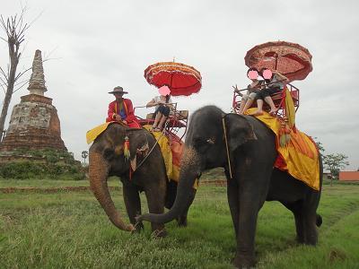 ①タイ旅行　アユタヤ＆バンコク　5日間