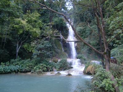 カンボジアとラオスの旅（クワンシーの滝）