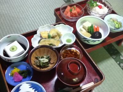 和歌山 高野山～涼と精進料理を求めて～