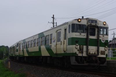 乗ってきました栃木県の　「烏山線」