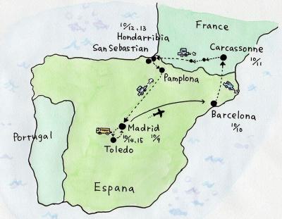 スペイン北部・フランス南部レンタカーの旅！　その２