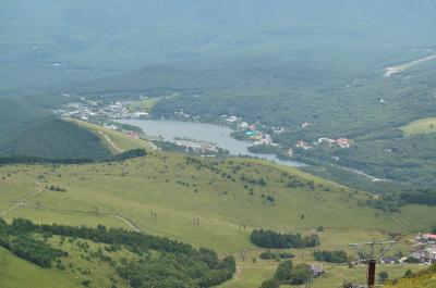 信州に引越した友人宅に滞在し、「霧ヶ峰高原」「車山」を散策