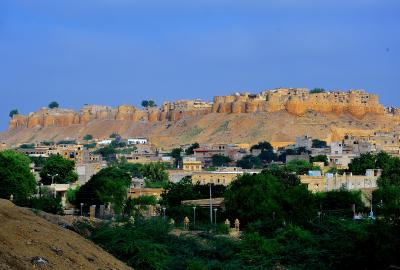 India Rajasthan州の旅　　5 Jaisalmer Fort城砦へ No１