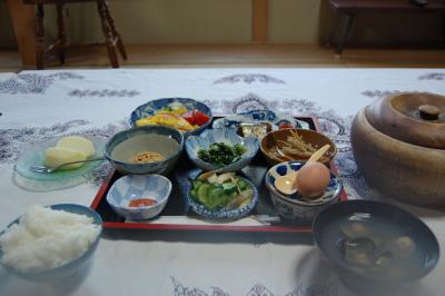 浅虫温泉の朝　～張り切りすぎた朝・・・～