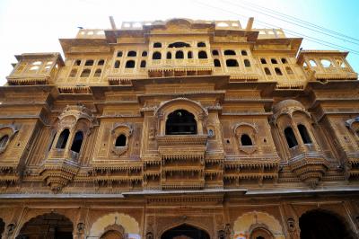 India Rajasthan州の旅　　６ Jaisalmer 城外とバザール