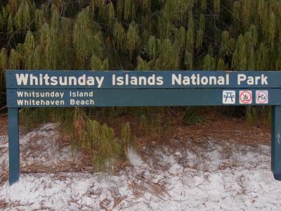 念願のWhitehaven Beach!!