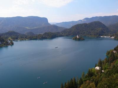 スロベニアからヴェネツィアへ(1) ブレッド湖