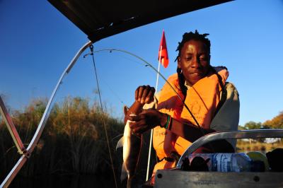 ボツワナ＆ナミビアの旅（3)ウォーキングサファリ＆フィッシング