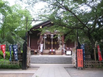 2011年07月、川崎稲毛神社です。