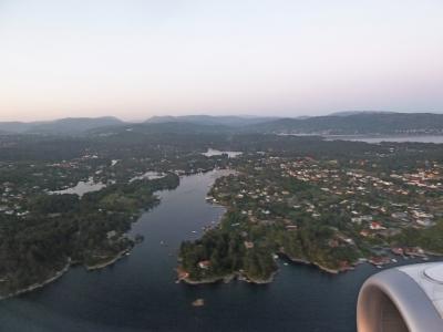 【海外29】2011.7ノルウエーフィヨルド地帯1300ｋｍドライブ1-ベルゲン空港まで　（前夜・1日目）