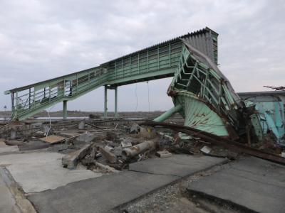 福島県相馬郡新地町の様子-東日本大震災の傷跡-（2011.04.30）