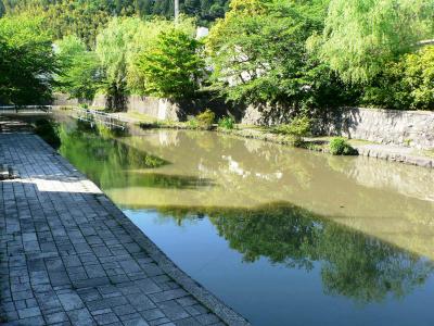 日本の旅　関西を歩く　近江八幡市の八幡堀（はちまんぼり）周辺