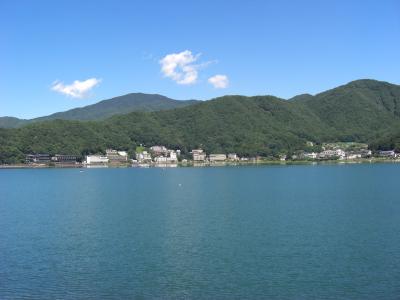 おじいさんの家訪問＆河口湖