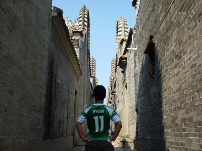 広東省三水の大旗頭村へ行った。