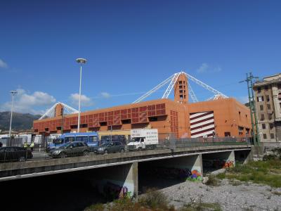 ジェノバでcalcio観戦「ジェノア対アタランタ」