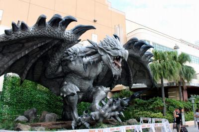 貸し切りバスでＵＳＪへ行った