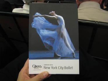 パリ　新オペラ座で観るニューヨークシティ・バレエ団