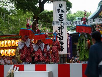 ２０１１　日本一美しい　王子神社田楽舞−５　舞台編