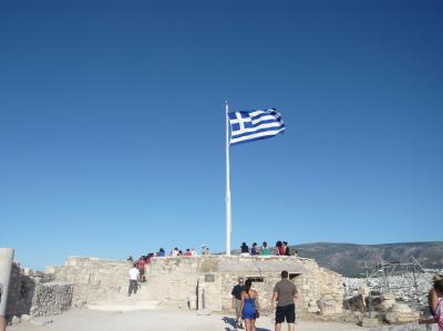 青と白の夏休み・その１～ギリシャ・アテネ前編～