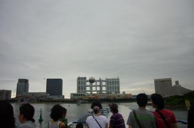 汐留シオサイト～船～お台場へ